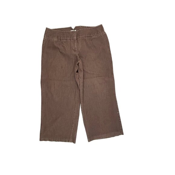 Cato Relaxed Straight Women's size 20WP Brown Denim jeans - Picture 1 of 4